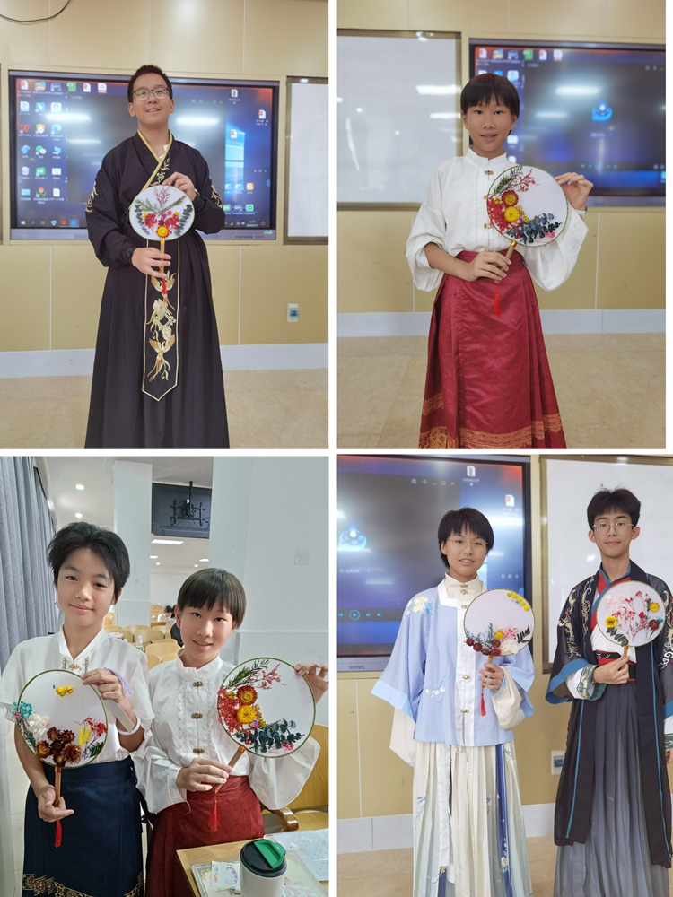 图10 学生展示团扇干花制作成果.jpg