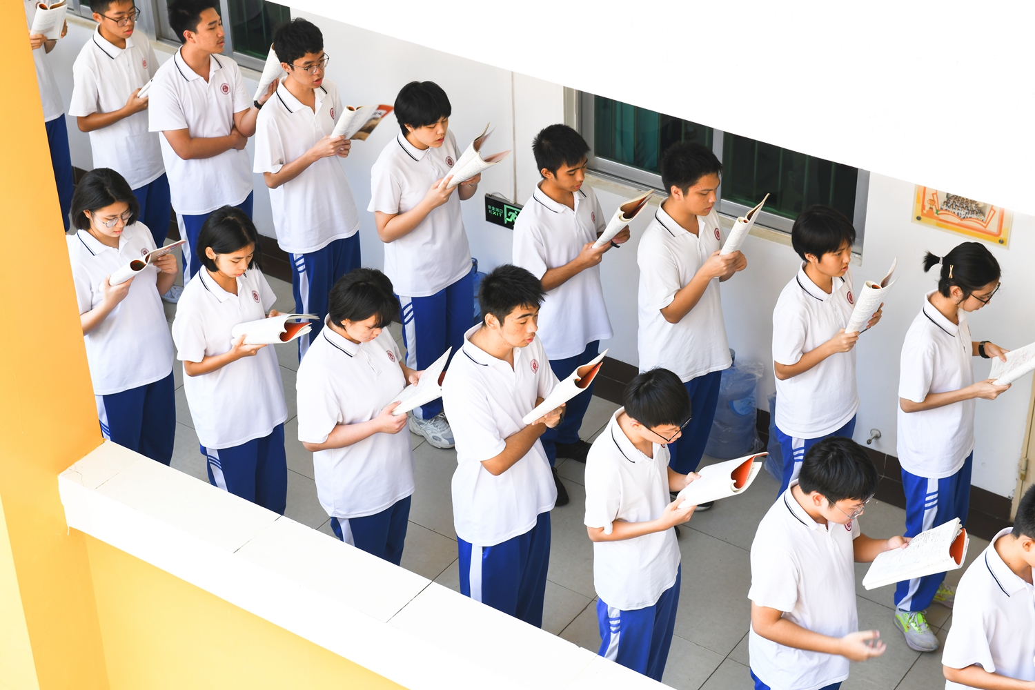 图4：培才学子专注诵读.jpg