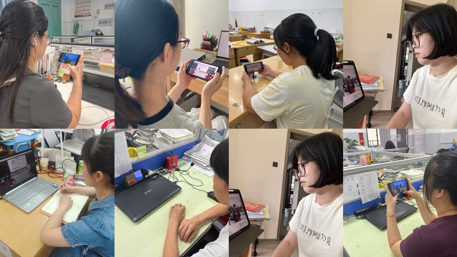 1783039321213038.jpg 图5 生物科组老师学习和记录.jpg